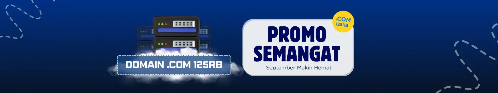 Promo Domain .COM Hanya Rp125.000