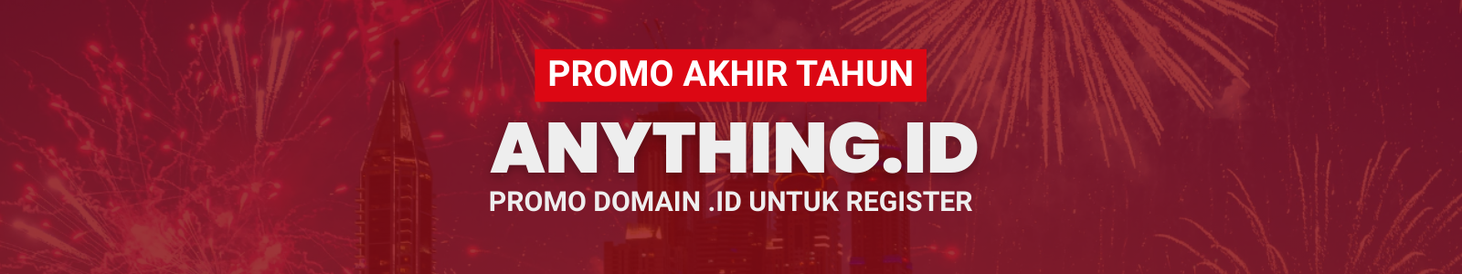 Promo Domain .ID akhir tahun 150rb