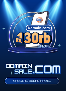 Promo Domain .COM Murah April 2026 Hanya Rp130rb