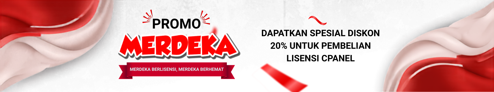 Promo Merdeka Lisensi cPanel Diskon 20%