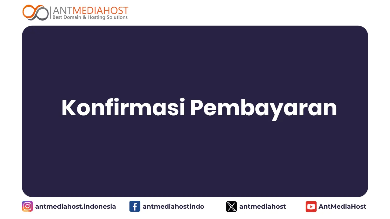 Konfirmasi Pembayaran