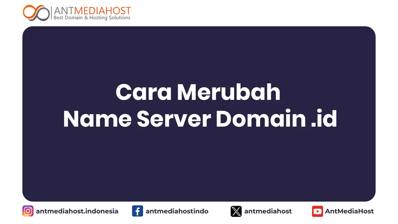 Cara Merubah Name Server Domain
