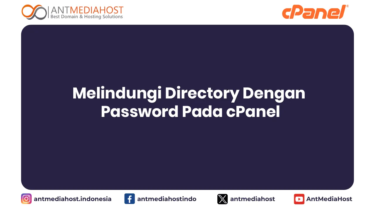Melindungi Directory Dengan Password Pada cPanel