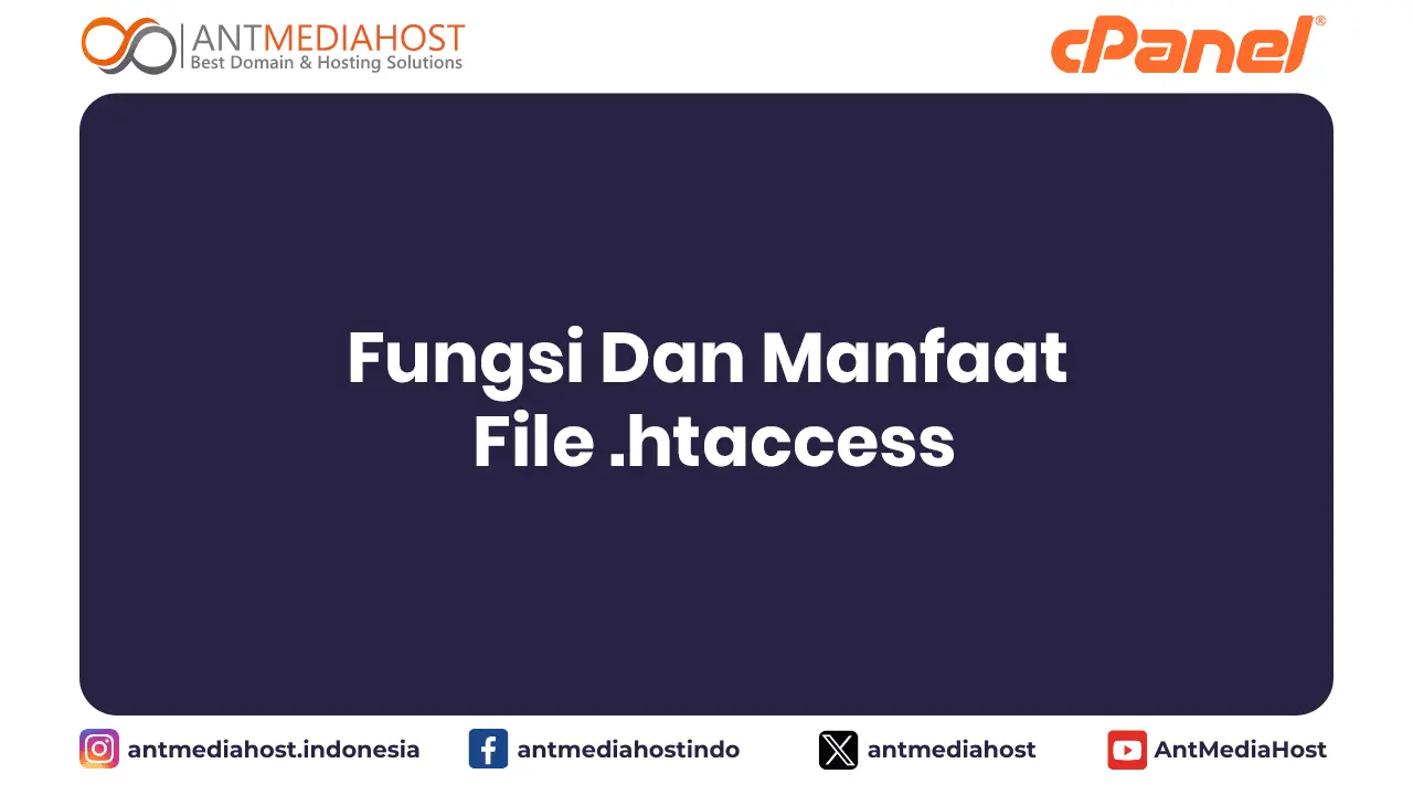 Fungsi Dan Manfaat File .htaccess