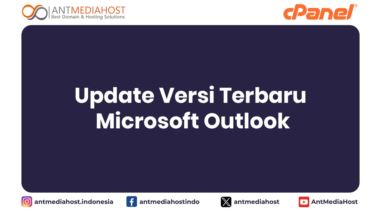 Update Versi Terbaru Microsoft Outlook