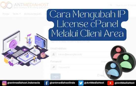 Cara Mengubah IP License cPanel Melalui Client Area
