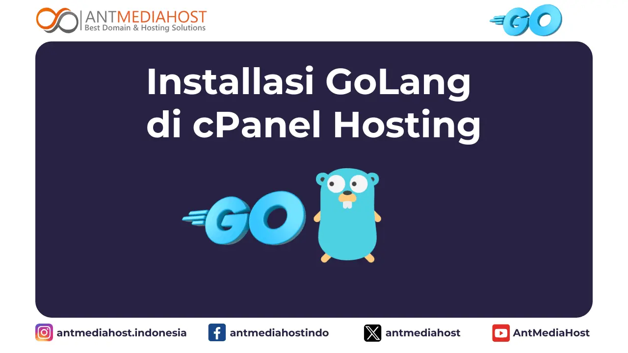 Installasi GoLang di cPanel Hosting