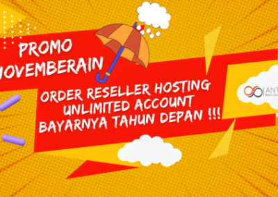 Promo Reseller Hosting Unlimited Account